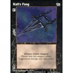 Kali's Fang - Equipment /...