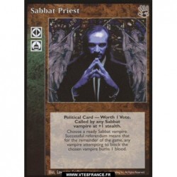 Sabbat Priest - Political...