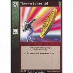 Thrown Sewer Lid - Combat /...