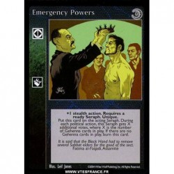 Emergency Powers - Action /...