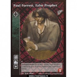 Paul Forrest, False Prophet...