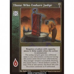 Those Who Endure Judge -...