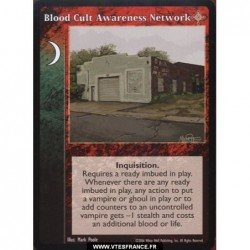 Blood Cult Awareness...