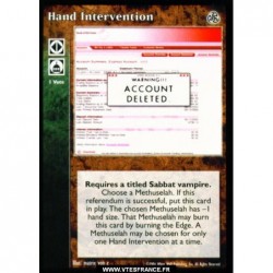Hand Intervention -...