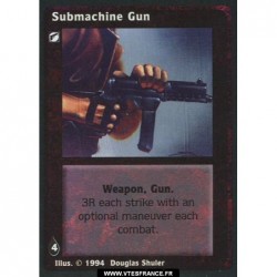 Submachine Gun - Equipment...
