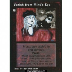 Vanish from the Mind's Eye...