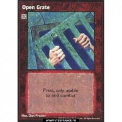 Open Grate - Combat / VTES Set